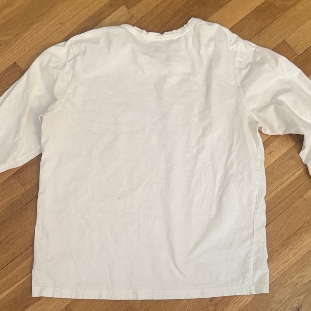 George White Long Sleeve Tees with Fish Graphics funny shirts - Picture 6 of 14